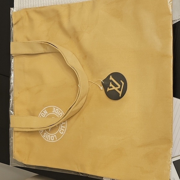 Louis Vuitton Mustard Yellow City Guide Tote - Picture 6 of 6